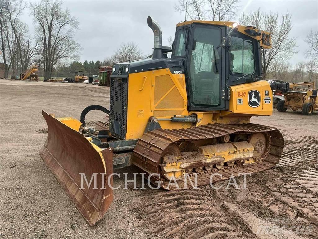 John Deere 650K LGP Μπουλντόζες με ερπύστριες