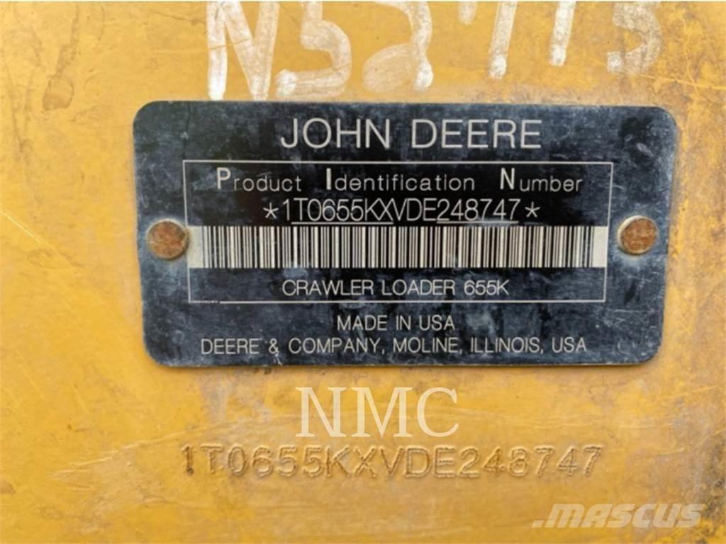 John Deere 655 Φορτωτές με ερπύστριες