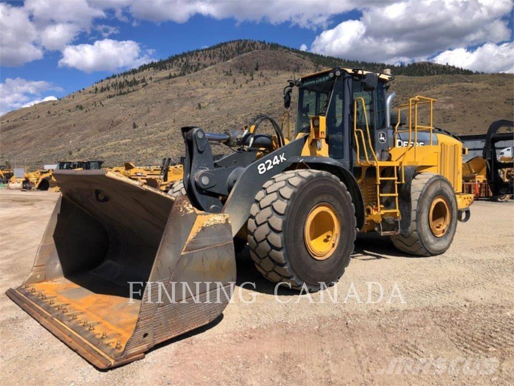 John Deere 824K Φορτωτές με λάστιχα (Τροχοφόροι)