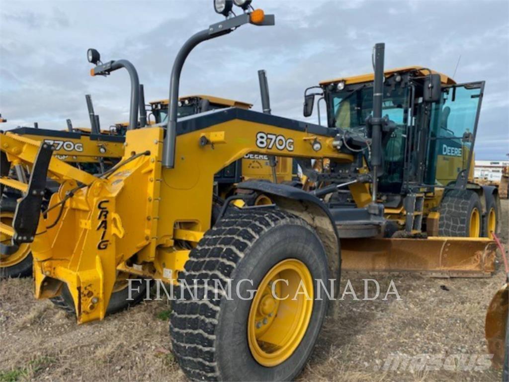 John Deere 870G Γκρέιντερς