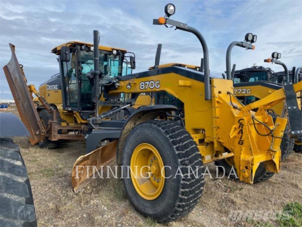 John Deere 870G Γκρέιντερς