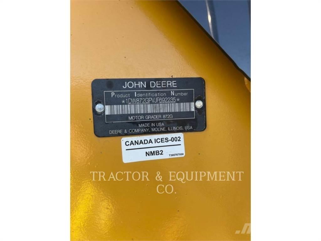 John Deere 872GP Γκρέιντερς
