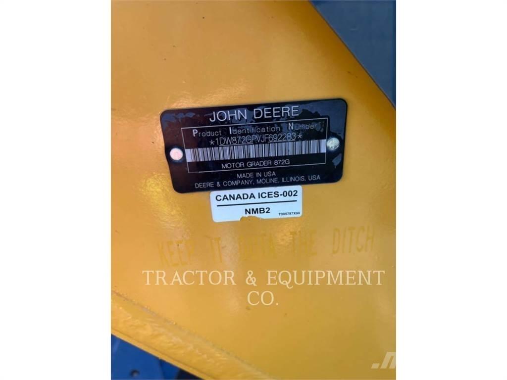 John Deere 872GP Γκρέιντερς