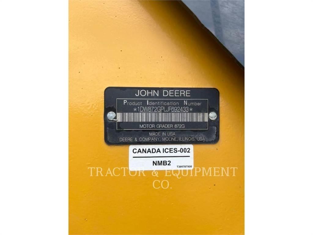 John Deere 872GP Γκρέιντερς