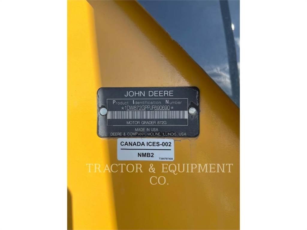 John Deere 872GP Γκρέιντερς