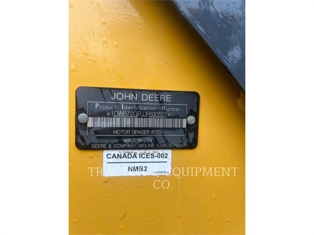 John Deere 872GP Γκρέιντερς