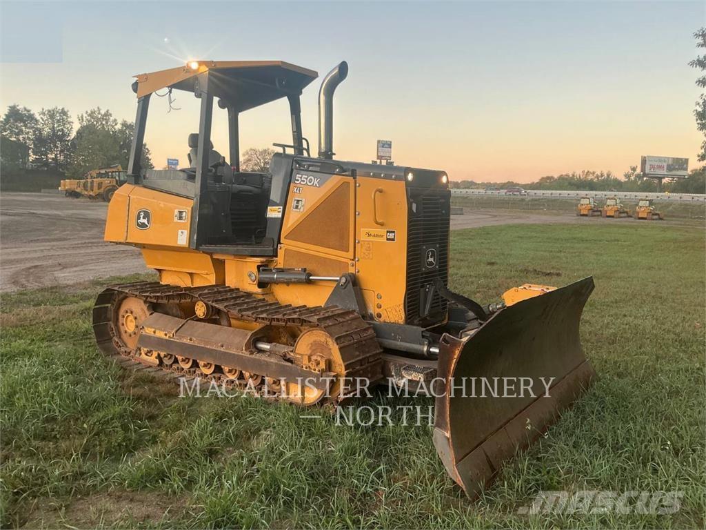 John Deere & CO. 550 Μπουλντόζες με ερπύστριες