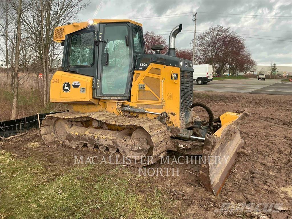 John Deere & CO. 550K Μπουλντόζες με ερπύστριες