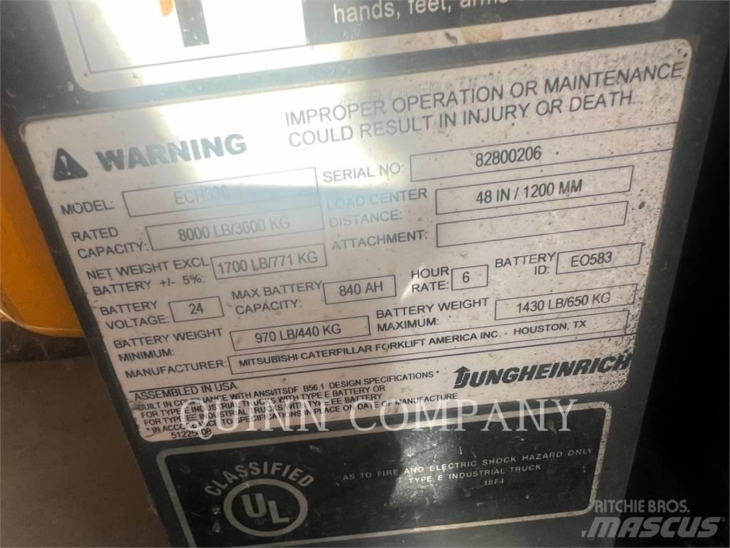 Jungheinrich ECR336A Περονοφόρα ανυψωτικά κλαρκ - άλλα