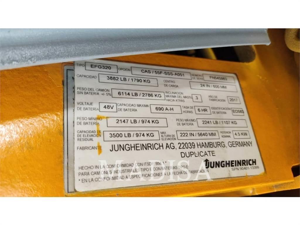 Jungheinrich EFG320-48V Περονοφόρα ανυψωτικά κλαρκ - άλλα