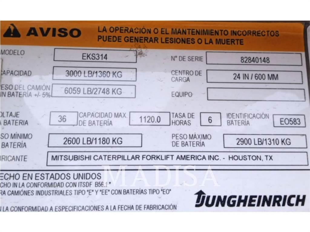 Jungheinrich EKS 314 Περονοφόρα ανυψωτικά κλαρκ - άλλα