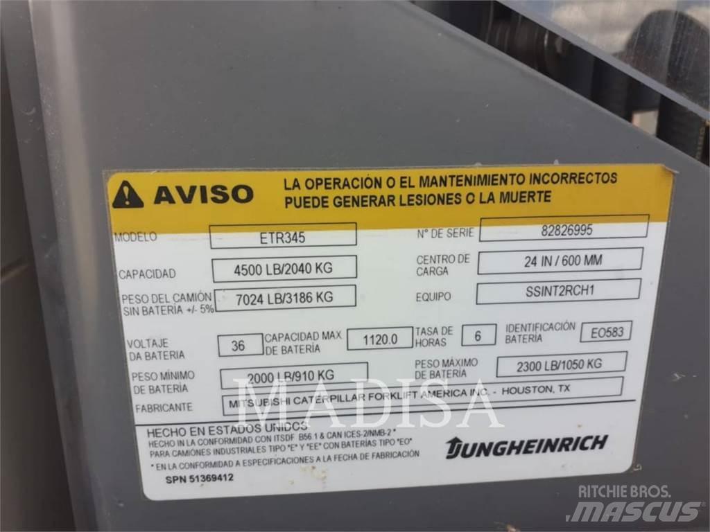 Jungheinrich ETR 345 Περονοφόρα ανυψωτικά κλαρκ - άλλα