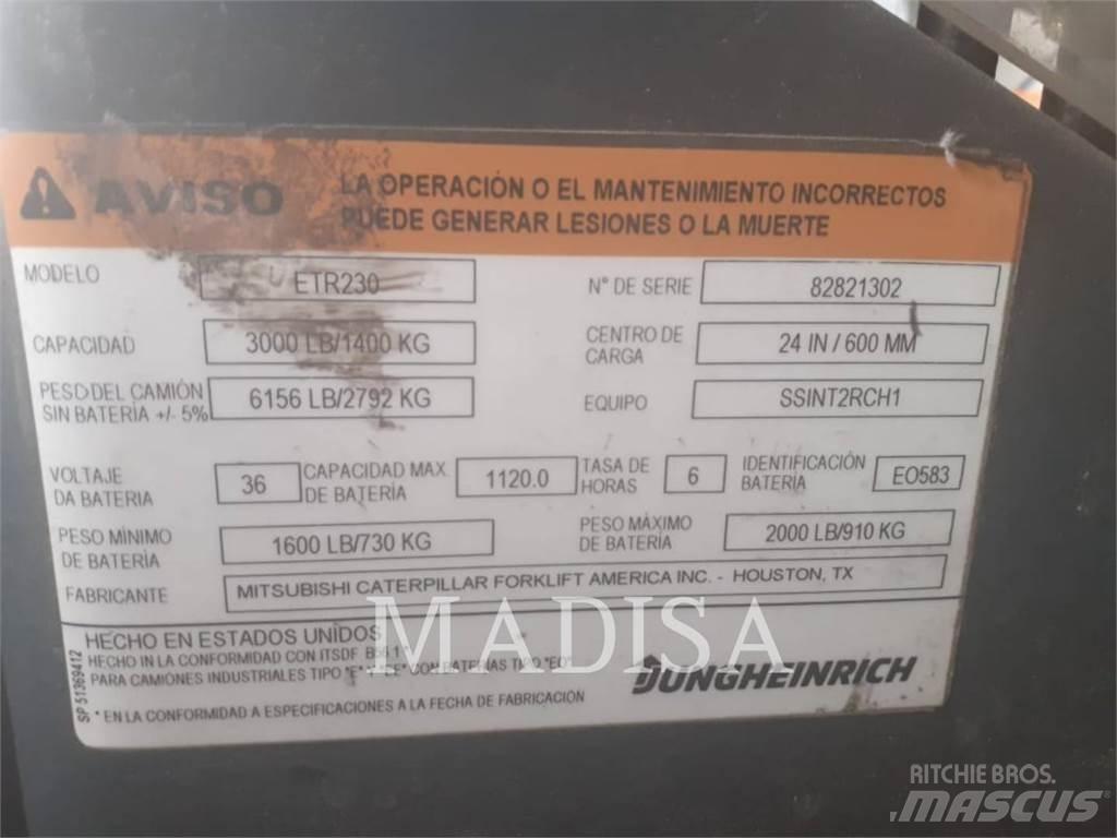 Jungheinrich ETR230D Ηλεκτρικά περονοφόρα ανυψωτικά κλαρκ