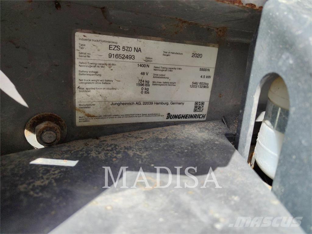 Jungheinrich EZS 570 Ηλεκτρικά περονοφόρα ανυψωτικά κλαρκ