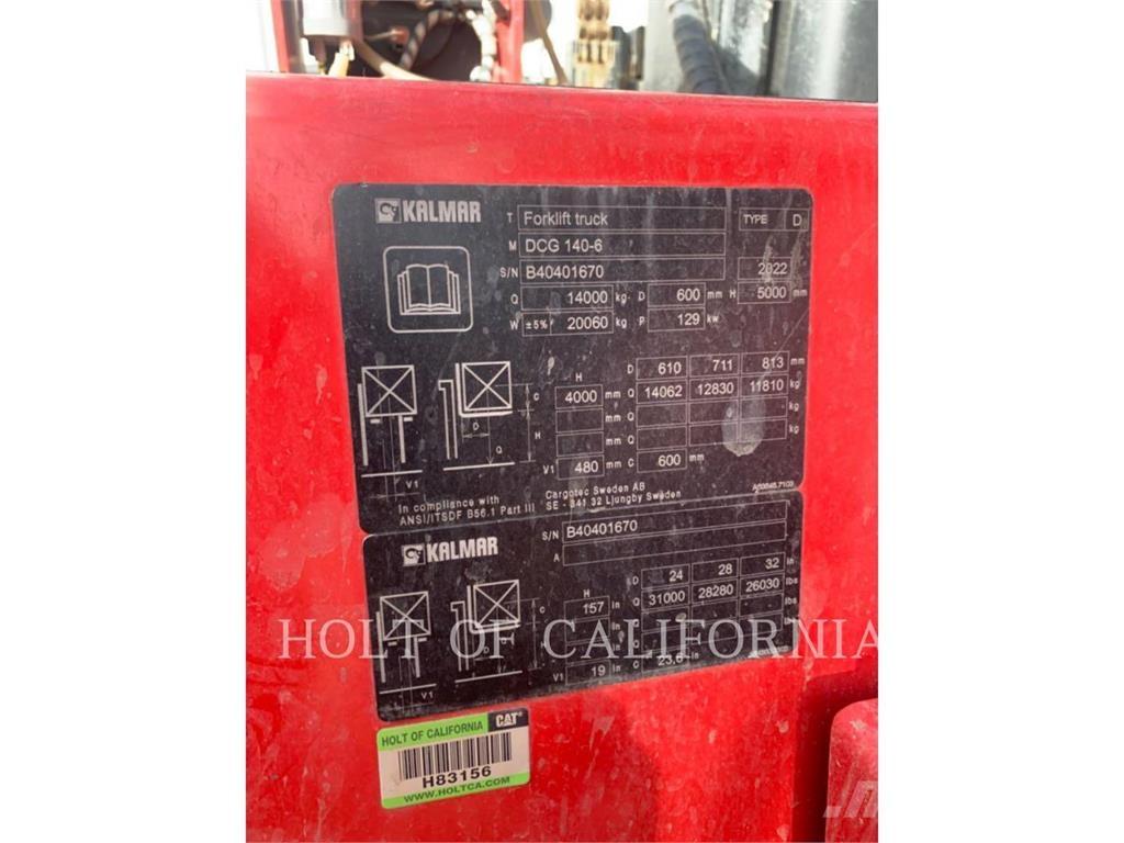 Kalmar DCG140-6 Πετρελαιοκίνητα Κλαρκ