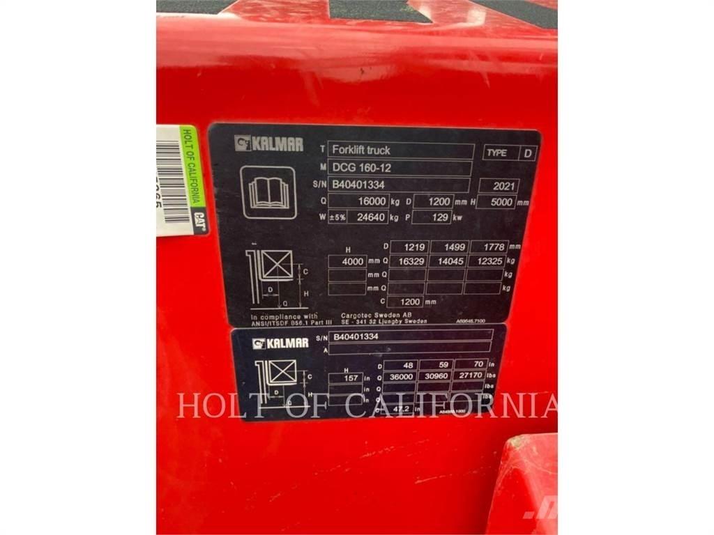 Kalmar DCG160-12 Περονοφόρα ανυψωτικά κλαρκ - άλλα