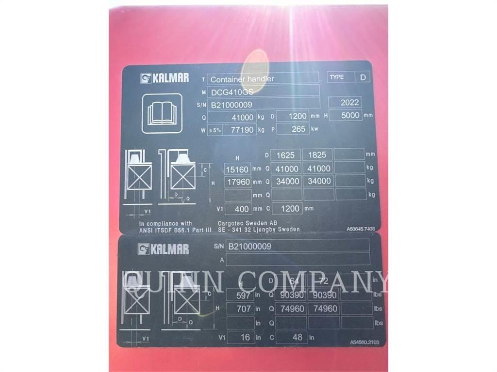 Kalmar DCG410GS Περονοφόρα ανυψωτικά κλαρκ - άλλα