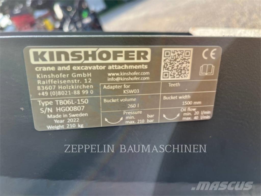 Kinshofer TB06-1500 GLV Εκσκαφέας χανδάκων
