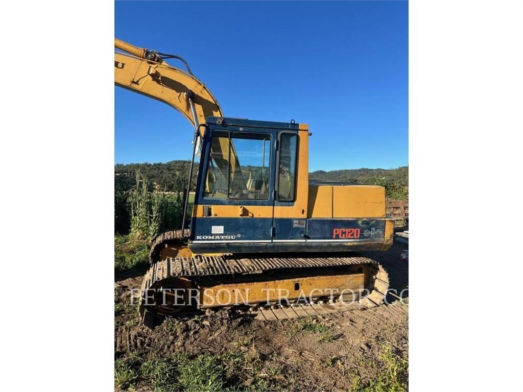 Komatsu PC120 Εκσκαφείς με ερπύστριες