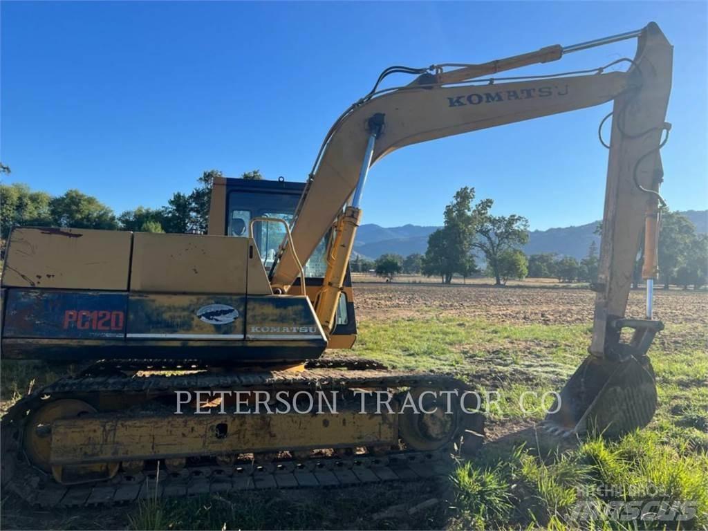 Komatsu PC120 Εκσκαφείς με ερπύστριες