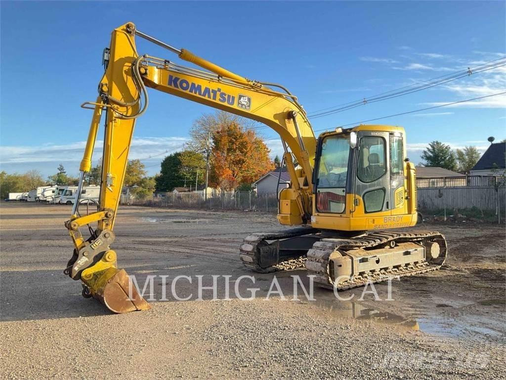 Komatsu PC128US Εκσκαφείς με ερπύστριες