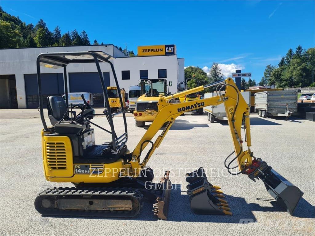 Komatsu PC14R HS Εκσκαφείς με ερπύστριες