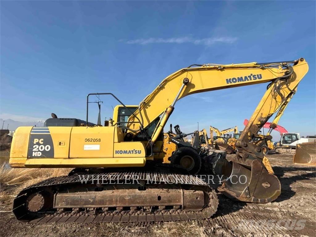 Komatsu PC200-8 Εκσκαφείς με ερπύστριες