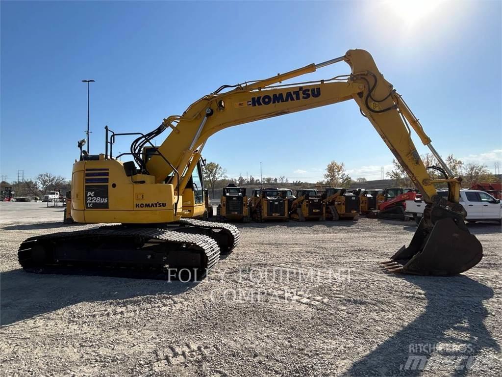 Komatsu PC228USLC Εκσκαφείς με ερπύστριες
