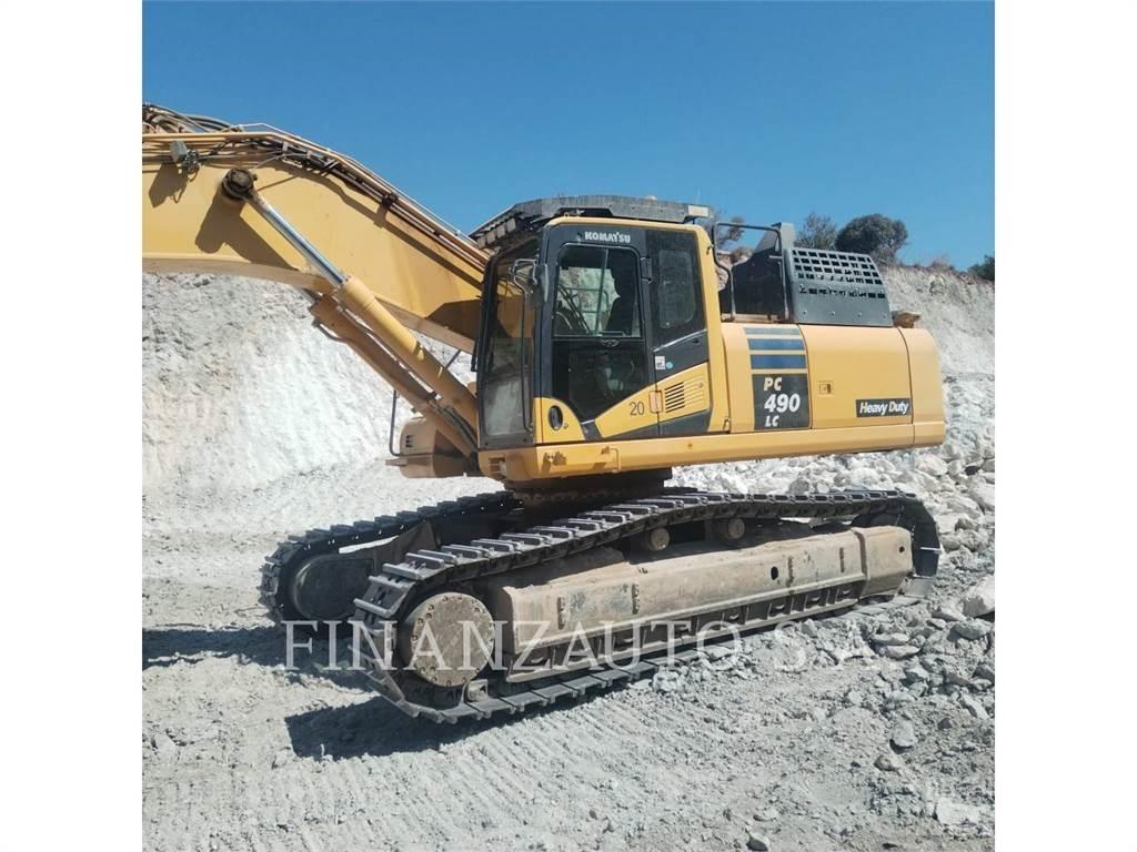 Komatsu PC490 Εκσκαφείς με ερπύστριες
