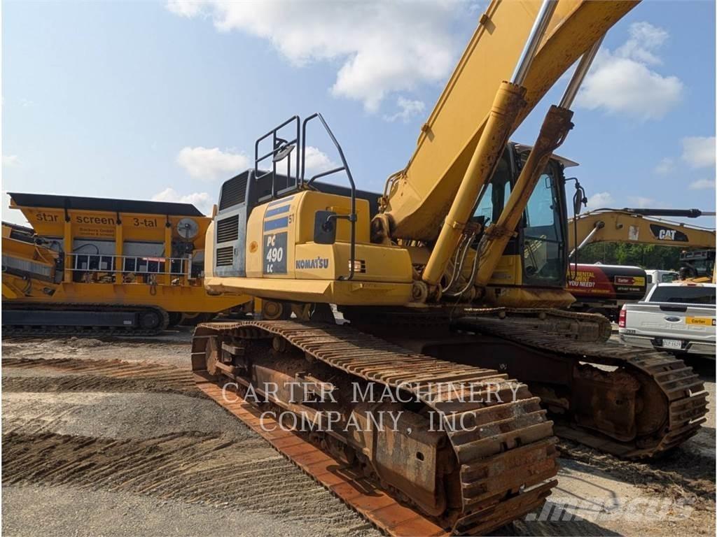 Komatsu PC490 Εκσκαφείς με ερπύστριες