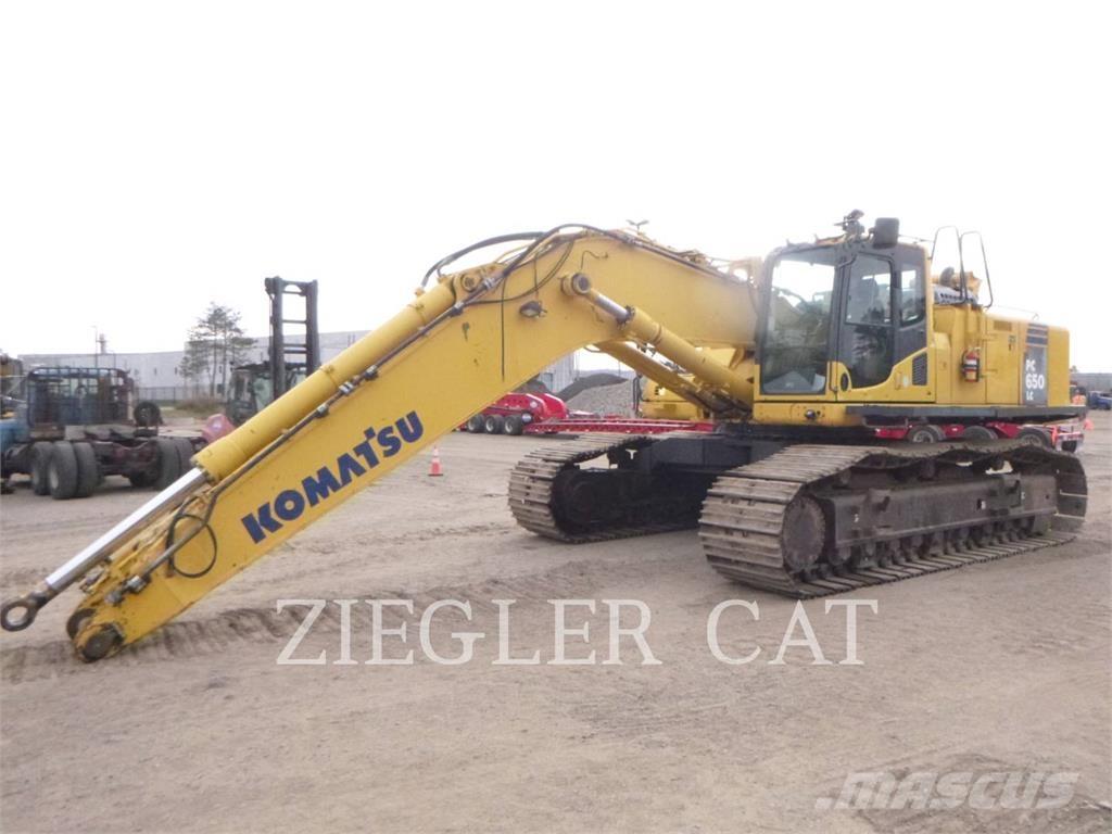 Komatsu PC650 LC-8EO Εκσκαφείς με ερπύστριες