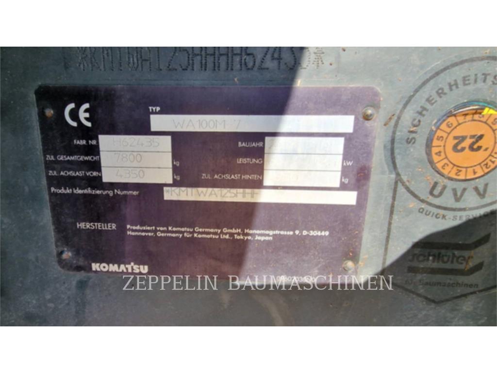 Komatsu WA100M-7 Φορτωτές με λάστιχα (Τροχοφόροι)