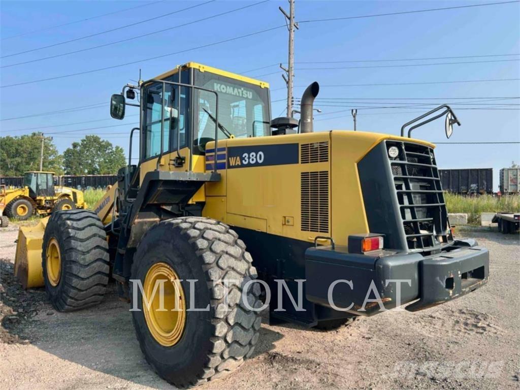 Komatsu WA380 Φορτωτές με λάστιχα (Τροχοφόροι)