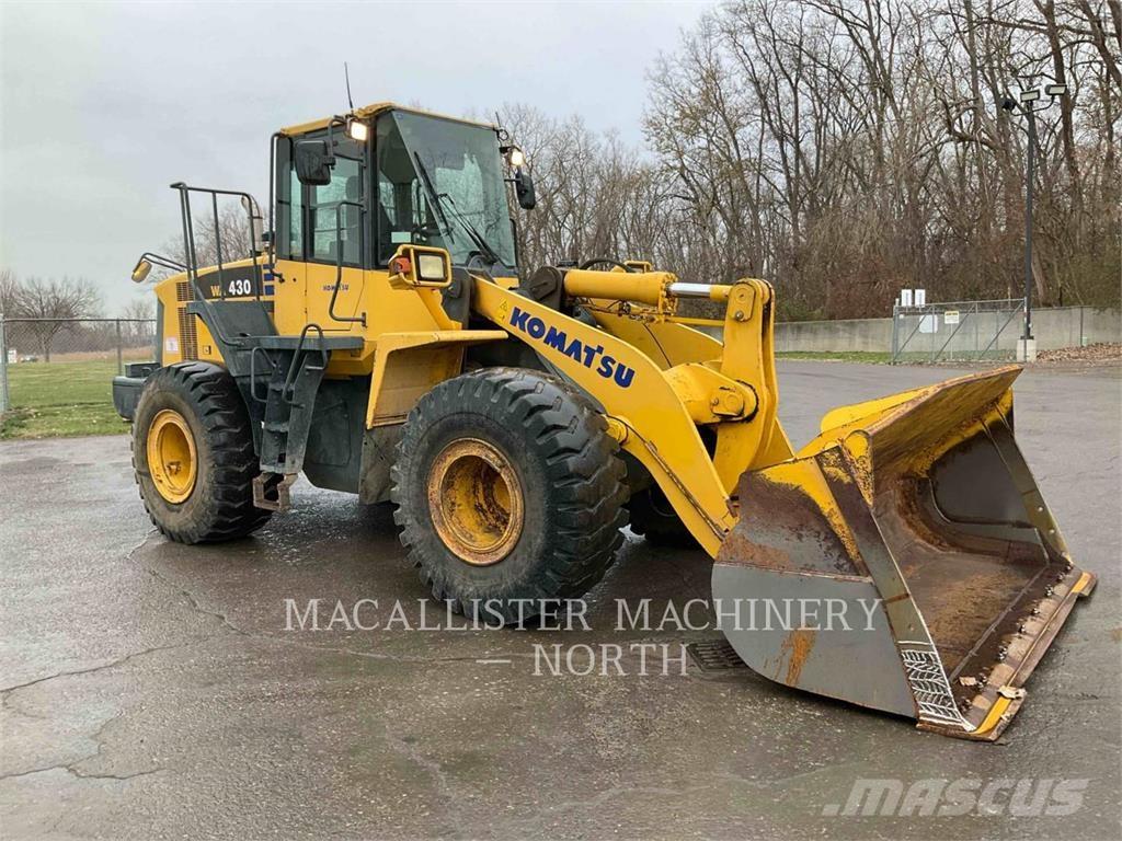 Komatsu WA430 Φορτωτές με λάστιχα (Τροχοφόροι)