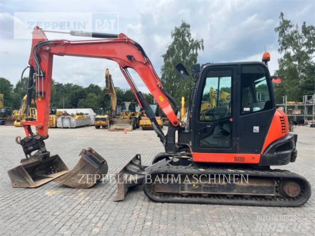 Kubota KX080-4 Εκσκαφείς με ερπύστριες