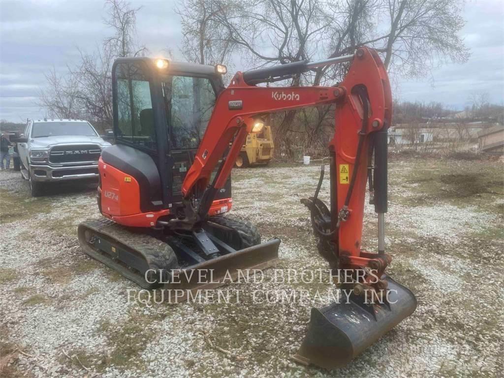 Kubota U27-4 Εκσκαφείς με ερπύστριες