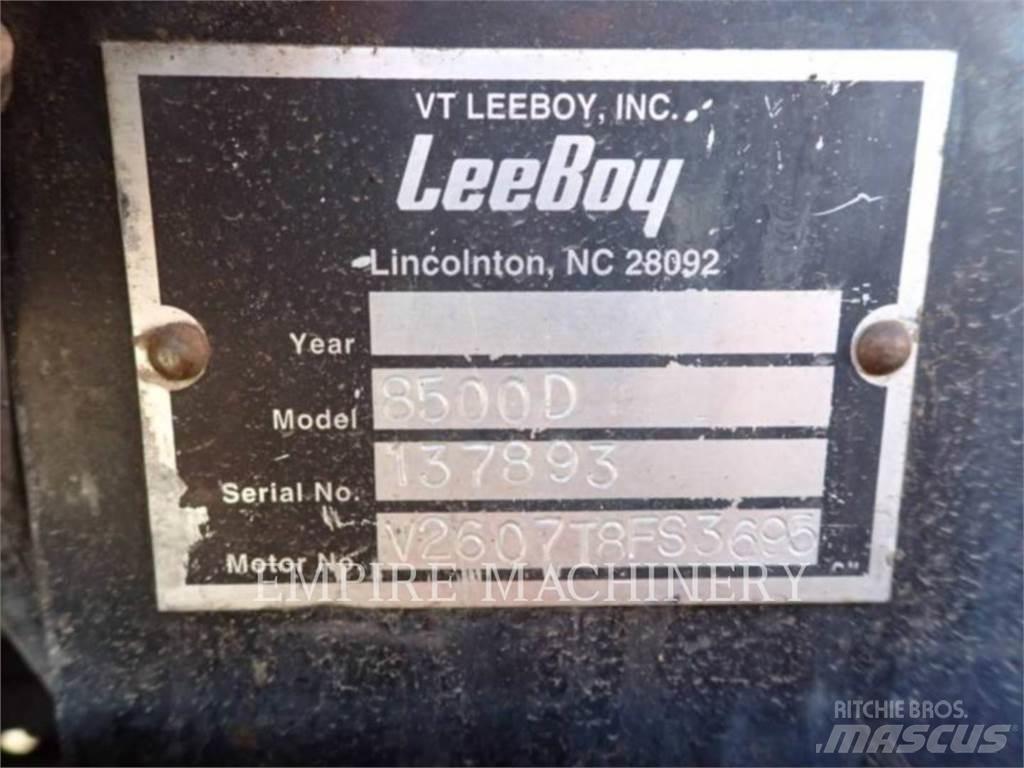 LeeBoy 8500D Επίστρωση ασφάλτου