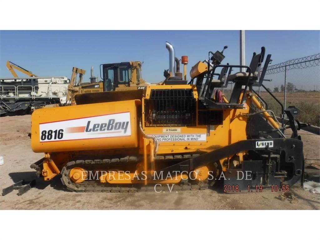 LeeBoy 8816 Επίστρωση ασφάλτου
