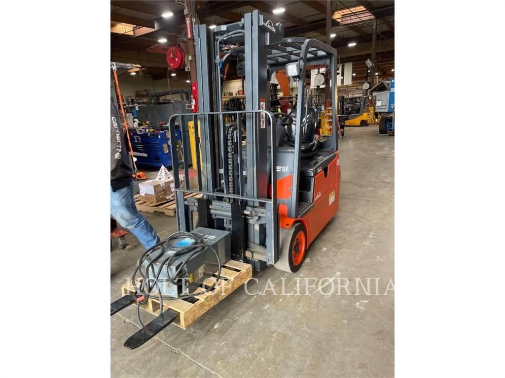 Linde E18 Ηλεκτρικά περονοφόρα ανυψωτικά κλαρκ