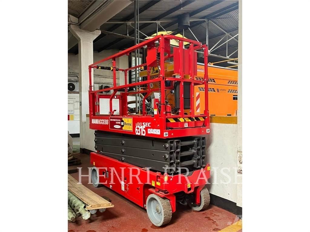 Manitou BF S.A. 100SEC Ανυψωτήρες ψαλιδωτής άρθρωσης