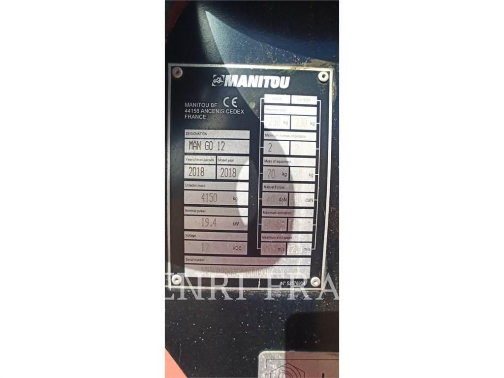 Manitou BF S.A. MANGO12 Ανυψωτήρες με αρθρωτό βραχίονα