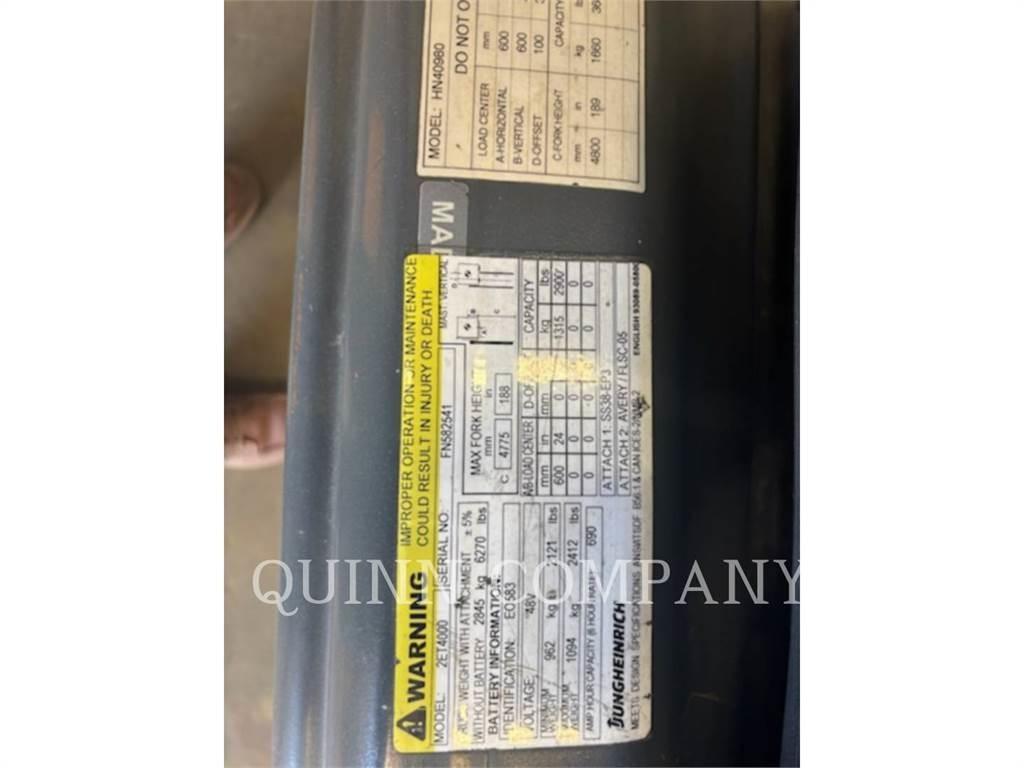 MCFA 2ET4000-48 Περονοφόρα ανυψωτικά κλαρκ - άλλα