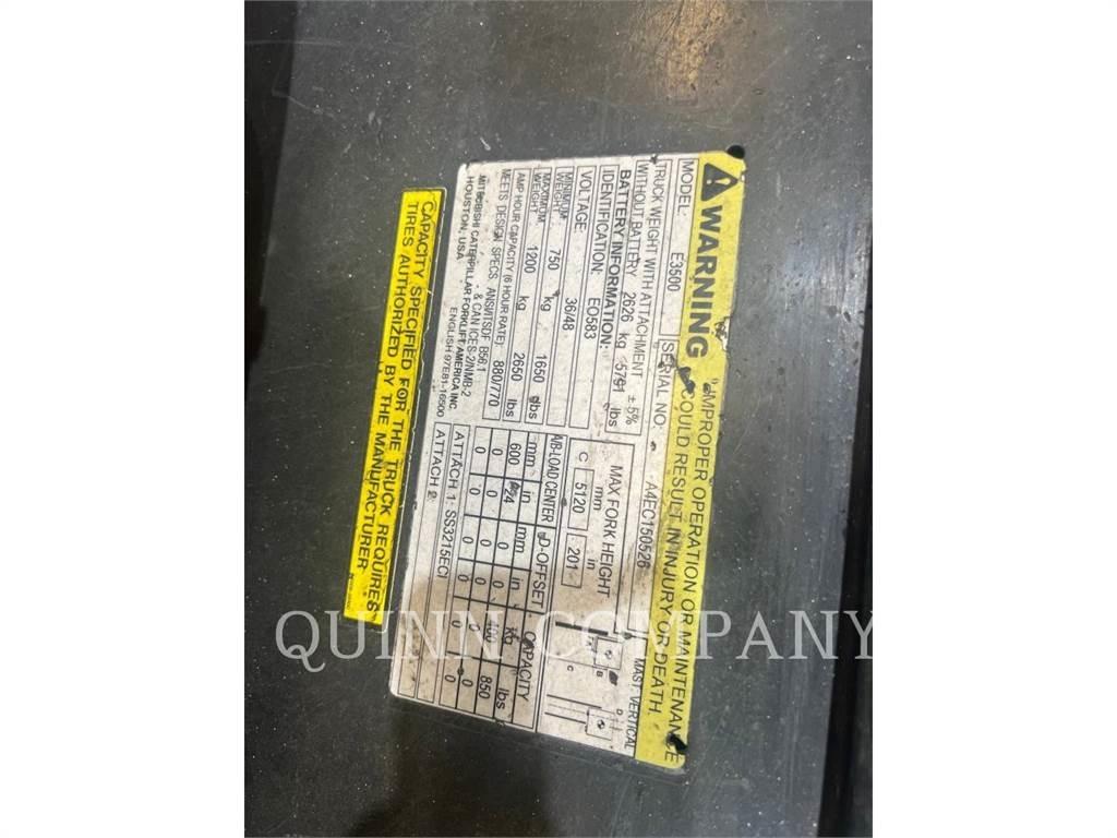 MCFA E3500-AC Περονοφόρα ανυψωτικά κλαρκ - άλλα