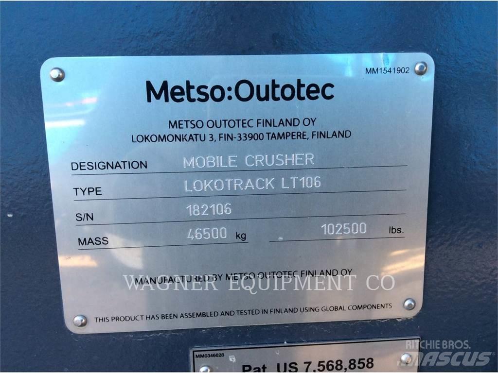 Metso LT106 Κινητοί σπαστήρες