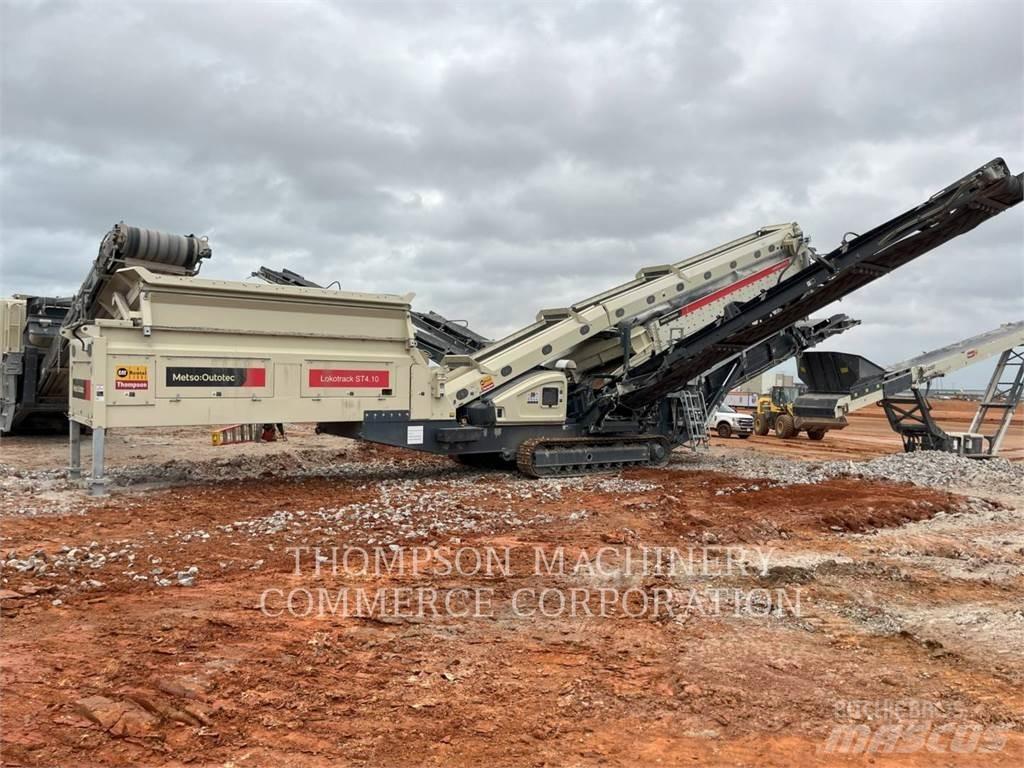 Metso ST4.10 Κινητές μηχανές κοσκινίσματος