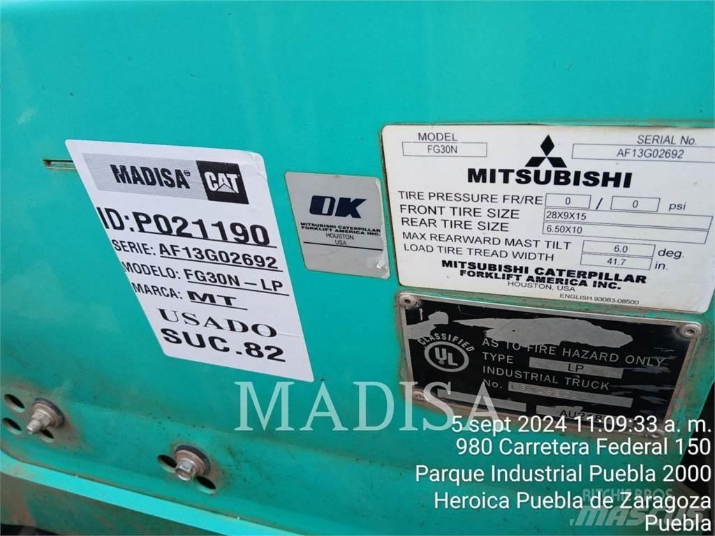 Mitsubishi FG30N-LP Περονοφόρα ανυψωτικά κλαρκ - άλλα