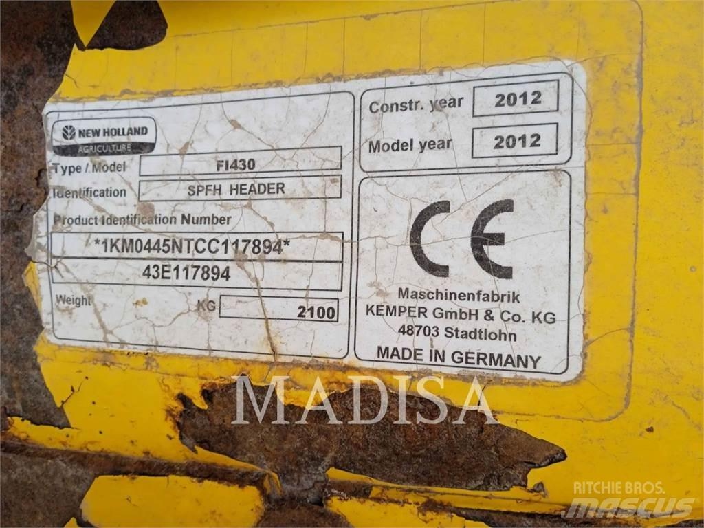 New Holland 430FI Εξαρτήματα θεριζοαλωνιστικών μηχανών