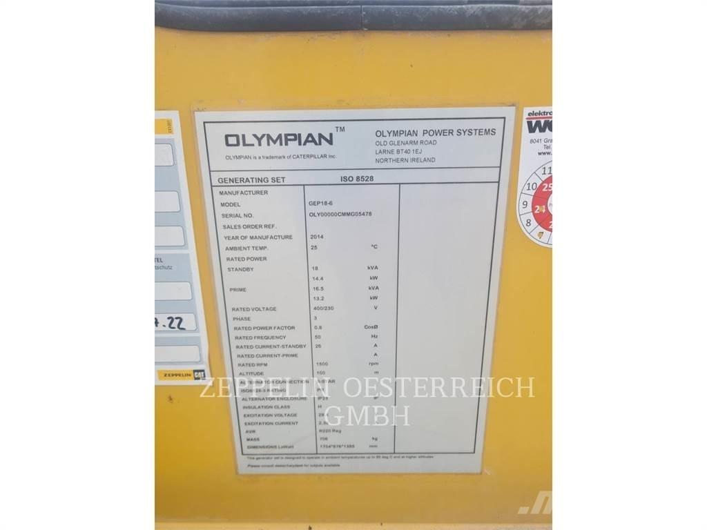 Olympian CAT GEP 18-6 Άλλες γεννήτριες
