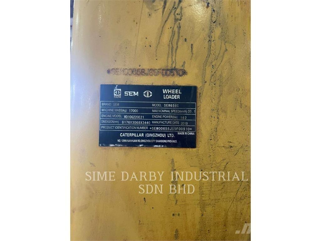 SEM MACHINERY SEM 658C Φορτωτές με λάστιχα (Τροχοφόροι)