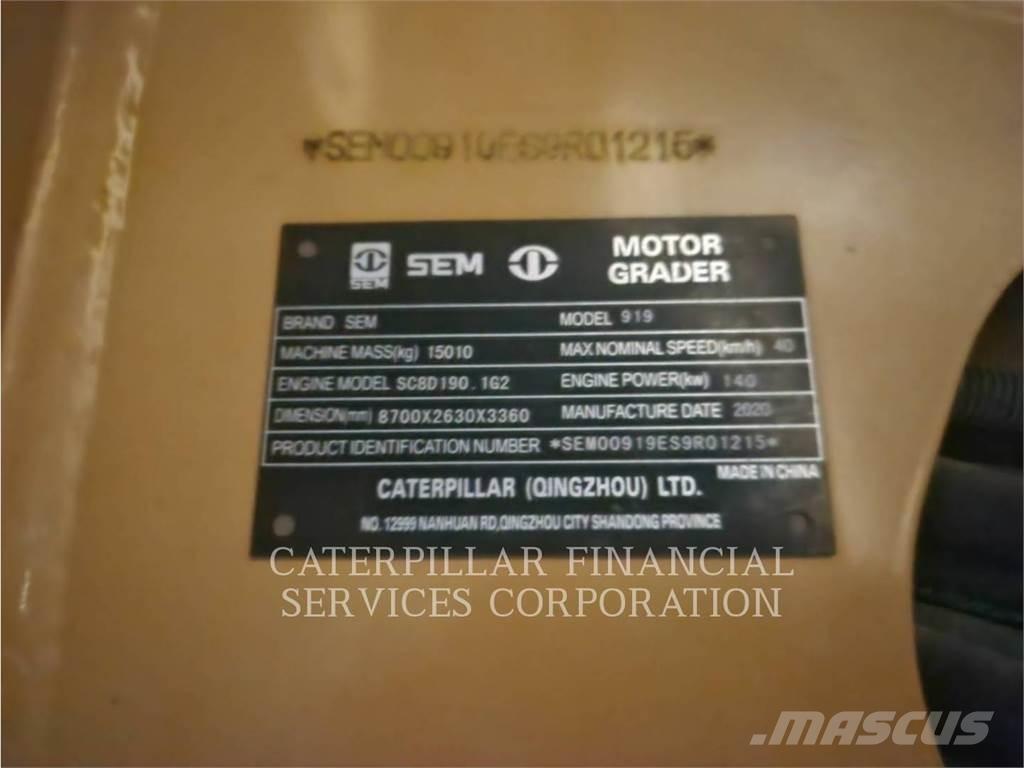 SEM MACHINERY SEM919 Γκρέιντερς
